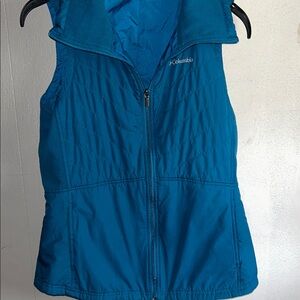 Columbia Teal Quilted Vest